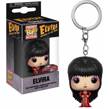FUNKO Pocket Pop Keychain: Red Dress Elvira LE
