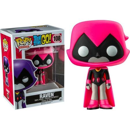 Funko - Pop! Dc: Teen Titans Go! - Raven Pink LE