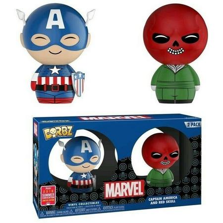 Funko Dorbz: Marvel - Captain America And Red Skull 2-pack Limited Edition 2018