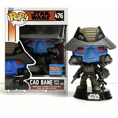 Funko POP Star Wars 476 Cad Bane with Todo 360 2021 Fall Convention