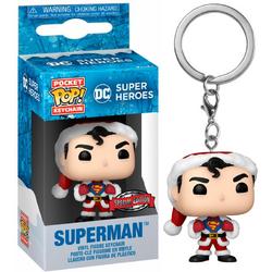   Pocket POP Sleutelhanger DC Comics Holiday Superman Exlusive