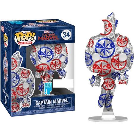 Funko Pop! Art Series: Captain Marvel