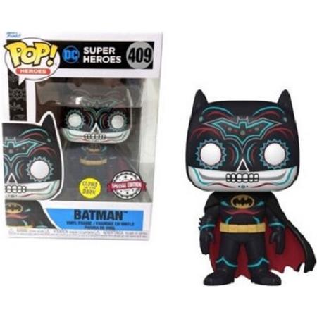 Funko Pop! Heroes: Dia De Los DC - Batman (Glow in the Dark) - US Exclusive - CONFIDENTIAL