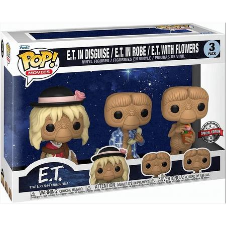 Funko Pop! Movies: E.T. 40th Anniversary 3 Pack - Special Edition
