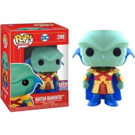 Funko Pop Heroes: DC - Martian Manhunter 399 - 2021 Summer Convention Limited Edition
