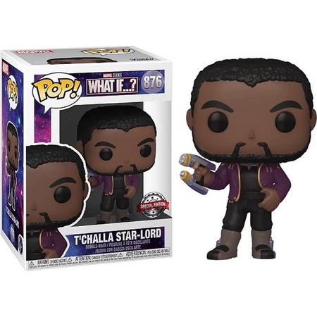 Funko Pop: Marvel Studios What Iff...? - TChalla Star Lord 876 Special Edition