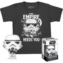   Star Wars Verzamelfiguur & Tshirt Set -L- Pocket POP! & Tee Box Stormtrooper (KD) Zwart
