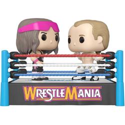  WWE Verzamelfiguur POP Moment! 2-Pack Bret Hart VS Shawn Michaels 9 cm Multicolours