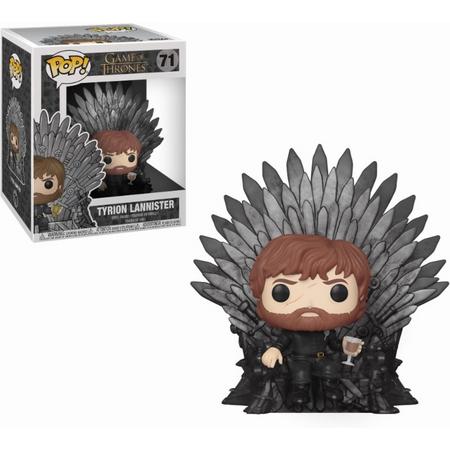 Game of Thrones POP Deluxe! Vinyl Figure Tyrion Sitting on Iron Throne 12 cm