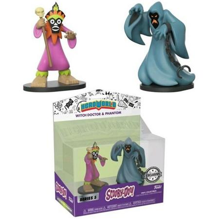 Hero World -Hanna Barbera - Scooby Doo - Phantom and Witch Doctor 2-pack