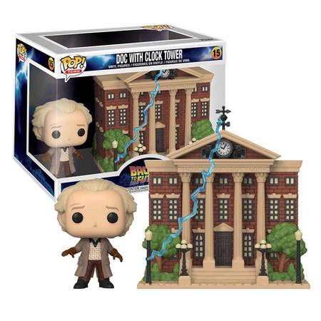 Pop! Town: Back To The Future - Doc With Clock Tower FUNKO