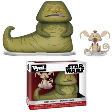 Star Wars VYNL Vinyl Figures 2-Pack Jabba & Salacious Crumb