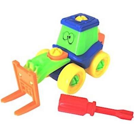 Funny Toys Multifunctionele Heftruck Junior 2-delig