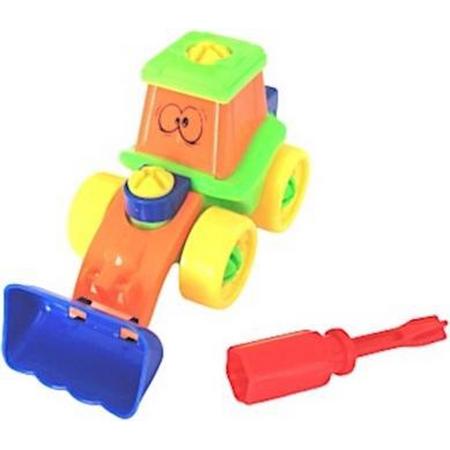 Funny Toys Multifunctionele Schuiftruck Junior 2-delig