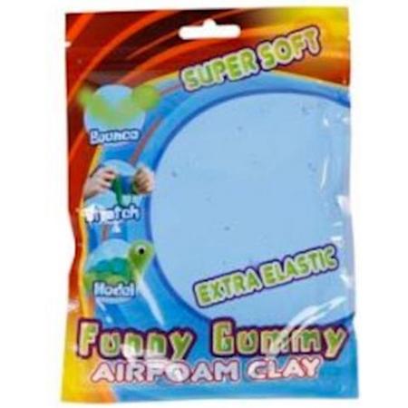Funny Klei Gummy Airfoam Clay Junior 50 Gram Lichtblauw