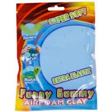Funny Klei Gummy Airfoam Junior 55 Gram Blauw