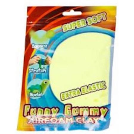 Funny Klei Gummy Airfoam Junior 55 Gram Geel