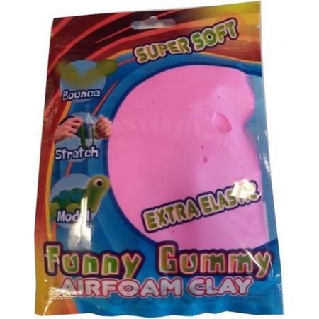 Funny Klei Gummy Airfoam Junior 55 Gram Roze