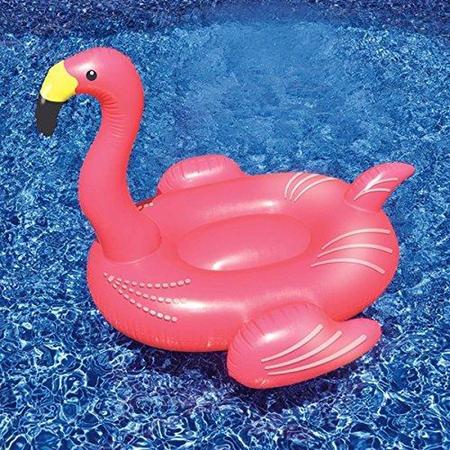 Funshine gigantische Flamingo luchtmatras - luchtbed 182x143 cm