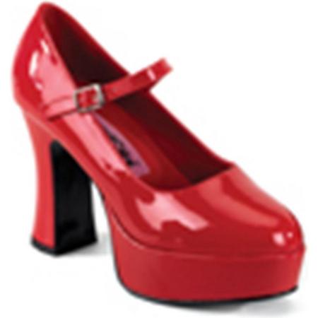 Funtasma Hoge hakken -37 Shoes- Maryjane-50 US 7 Rood/Wit
