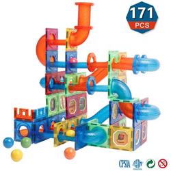 Magnetisch Speelgoed - Voordeelset 171 Stuks - Magnetische bouwstenen - Veilig Voor Kinderen - Magna Tiles - Magnetisch Speelgoed - Stimuleer Creativiteit - Bouwset met magnetische blokken
