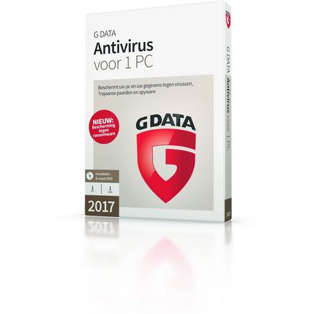 G Data AntiVirus - Nederlands - 1 Apparaat - Windows