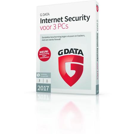 G Data Internet Security - Nederlands - 3 Apparaten - Windows