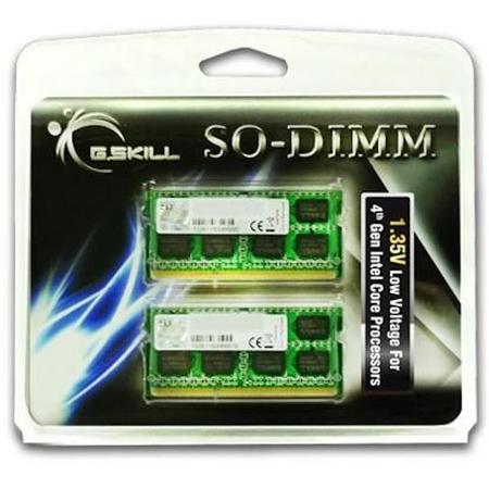 SO DDR3 8GB PC 12800 CL9 G.Skill 1,35V (2x4GB) 8GSL