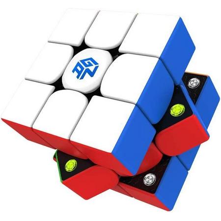 GAN 356 M Professionele Speed Cube - 3x3 - Magnetisch - Magic Puzzle - Puzzel Kubus