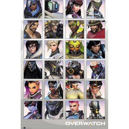GBeye Overwatch Character Portraits Poster 61x91,5cm