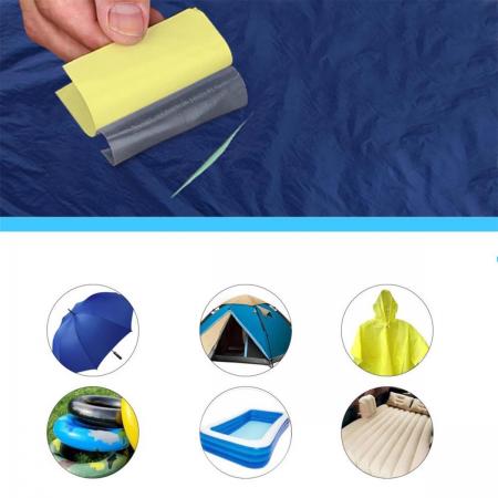 GEAR 3000® zwembad reparatieset - tent - paraplu - opblaasbaar bed - sticker 3 stuks