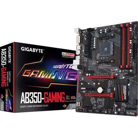 Gigabyte GA-AB350-Gaming AMD B350 Socket AM4 ATX moederbord
