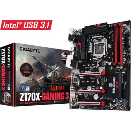 Gigabyte GA-Z170X-Gaming 3-EU Intel Z170 LGA 1151 (Socket H4) ATX