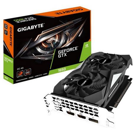 Gigabyte GV-N1650OC-4GD videokaart GeForce GTX 1650 4 GB GDDR5