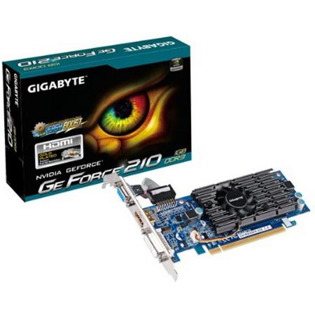 Gigabyte GV-N210D3-1GI GeForce 210 1GB GDDR3 videokaart