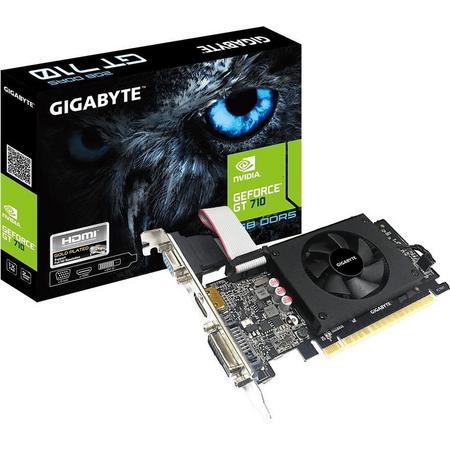 Gigabyte GV-N710D5-2GIL videokaart GeForce GT 710 2 GB GDDR5