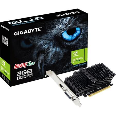 Gigabyte GV-N710D5SL-2GL GeForce GT 710 2GB GDDR5 videokaart