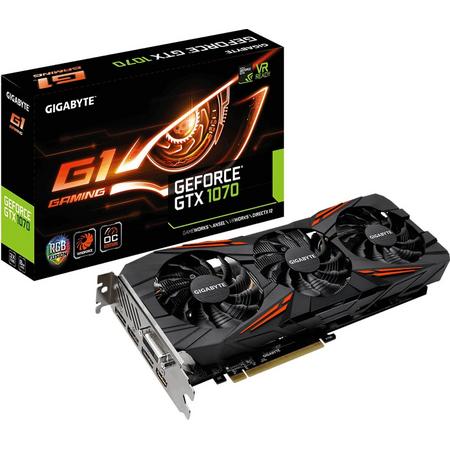 Gigabyte GeForce GTX 1070 G1 Gaming 8G GeForce GTX 1070 8GB GDDR5