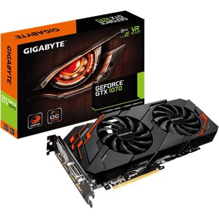 Gigabyte GeForce GTX 1070 WINDFORCE OC 8G