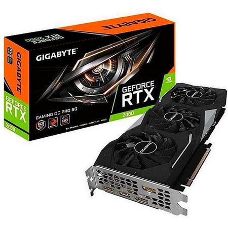 Gigabyte GeForce RTX 2060 GAMING OC PRO 6G Grafische kaart