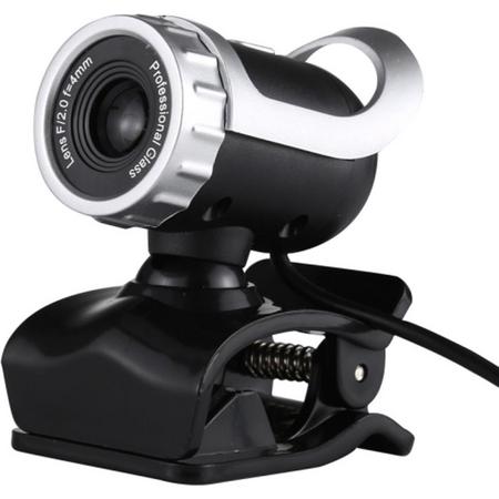 Webcam 5.0 megapixel  - 480P HD camera voor pc en laptop met microfoon -  USB 2.0 plug & play