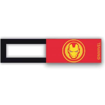 Webcam cover - licentie™ - Iron Man  01 - rood