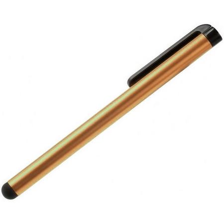 GadgetBay Stylus pen voor iPhone iPod iPad pennetje Galaxy styluspen - Goud