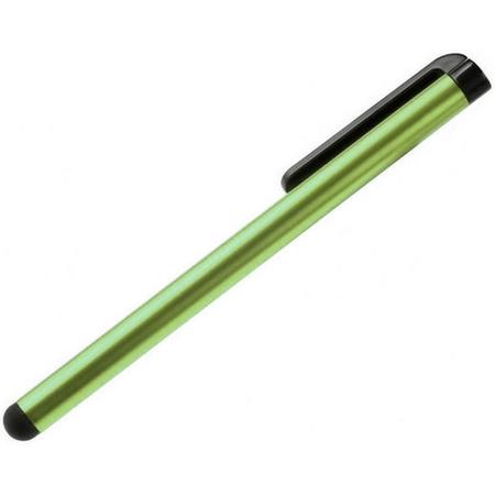 GadgetBay Stylus pen voor iPhone iPod iPad pennetje Galaxy styluspen - Groen