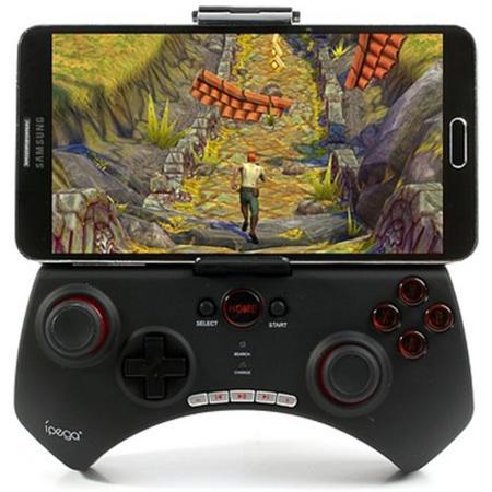 GadgetBay iPega GamePad Bluetooth Game controller Joystick 5.7 inch smartphones - Zwart