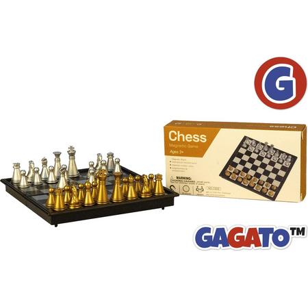 Schaakbord met Schaakstukken - Magnetisch Schaakset - Schaakspel - Chess Set - Schaken - Opklapbaar