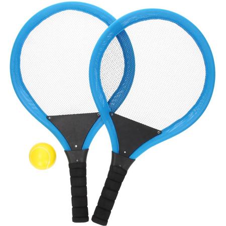 Mega Soft tennisset 50cm - Blauw