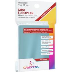 Gamegenic Mini-European Prime Sleeves (46x71mm) (Ruby) (50 sleeves)
