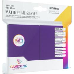 TCG Matte Prime Sleeves 66 x 91 mm - Purple (Standard Size/100 Stuks) SLEEVES