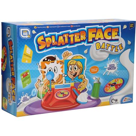 Splatter Face Battle Spel (Engelstalige versie) variant op Pie Face
